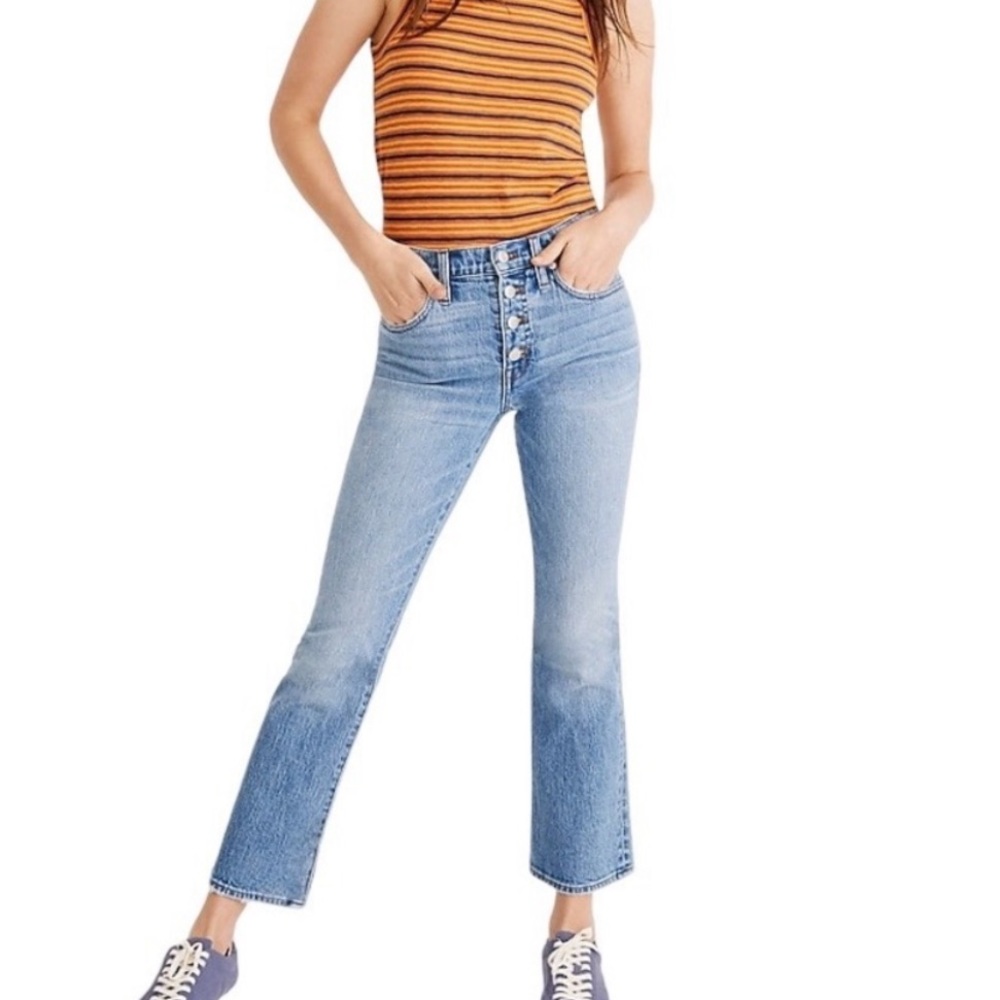 Madewell Cali Demi Boot Jeans size 26